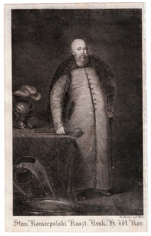 portret Etmonda Konecpolsky'ego, Gottlieb Kißling