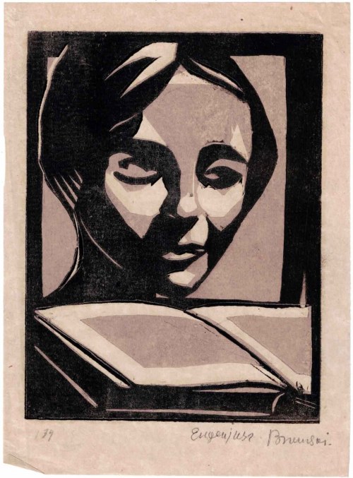 Kobieta z książką, Eugeniusz Briański