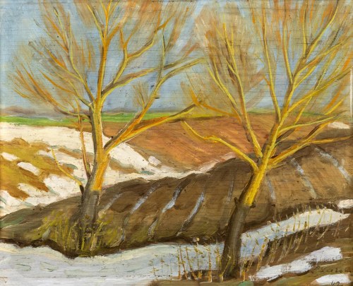 1905-1981), Wiosna, Leonardas Kazokas