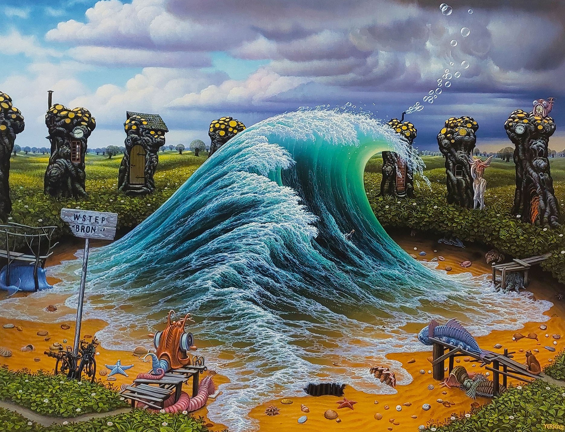 Яцек йерка. Мир созданный разумом человека. Мир созданный разумом человека. Песчаные скульптуры. Топиари арка.