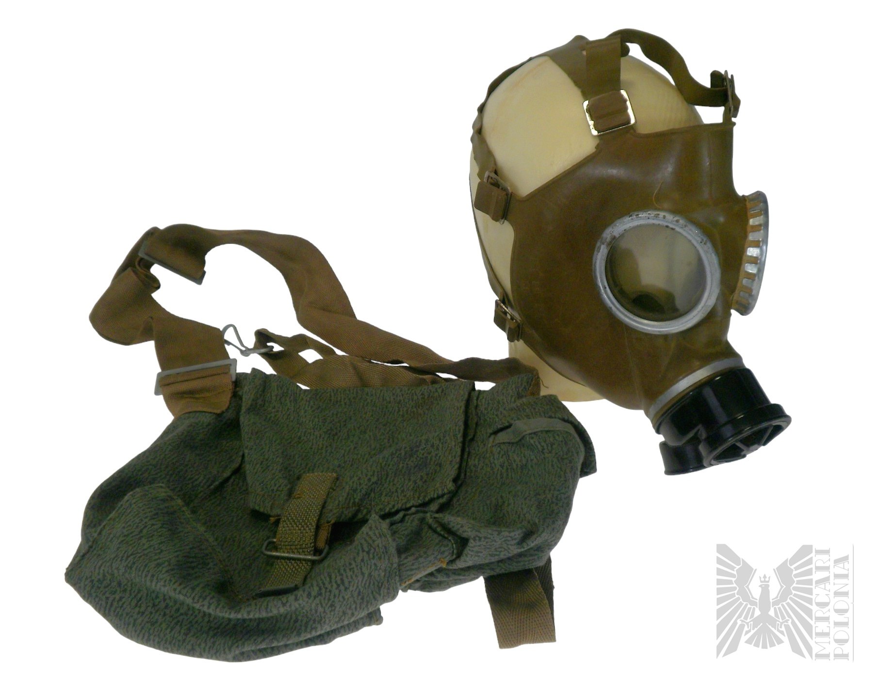 PRL - MC-1 Gas Mask for Civil Defense, Size 1, in Original Bag 