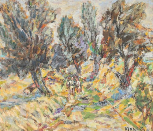 "Na spacerze", Henryk Wójcik