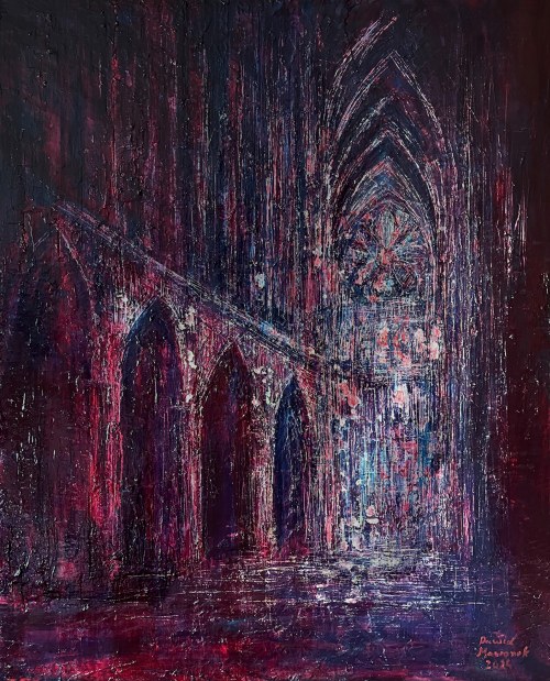 Odwiedziny w katedrze (Notre-Dame), Dawid Masionek
