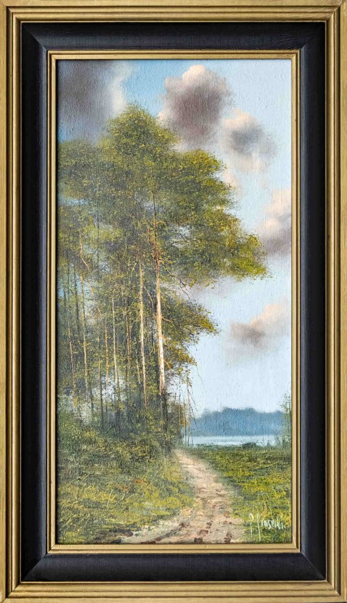 Lato - sosny, 1994, Bohdan Piasecki