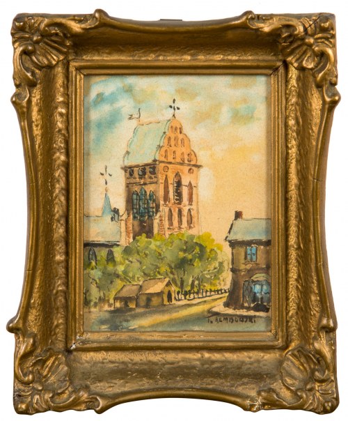 Widok na kościół, T. Rembowski
