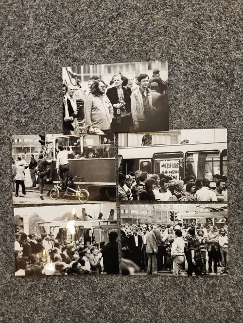 5 fotografii ze strajków w 1981 r., Krzysztof Burnatowicz