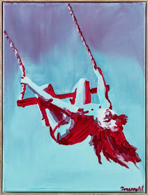 Swinging, 2023, Yuliya Stratovich