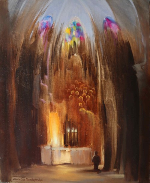 Adoracja z Aniołami, 2019, Dominika Paczkowska