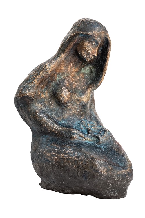 Madonna zadumana, 2015, Jadwiga Bardyszewska