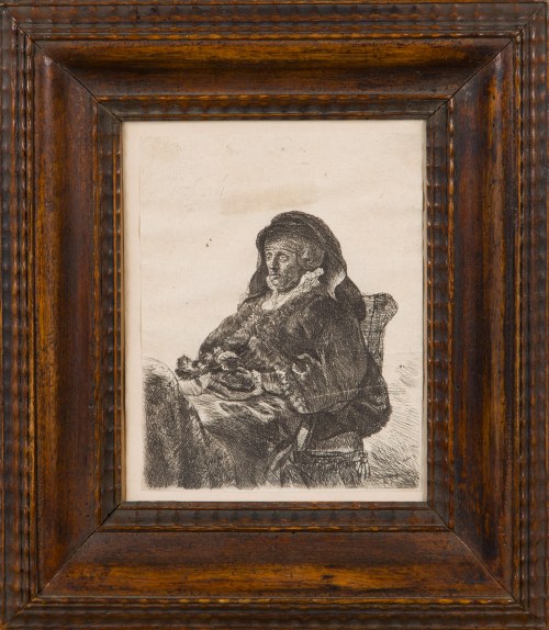 Portret matki artysty, Rembrandt van Rijn