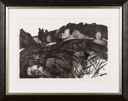 Kompozycja, z cyklu "Pejzaże", 1985, Sonka Westrych