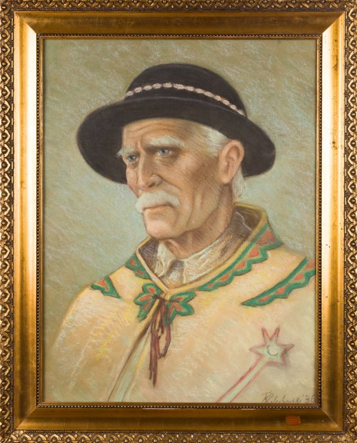 Góral w kapeluszu, 1936, Kasper Żelechowski