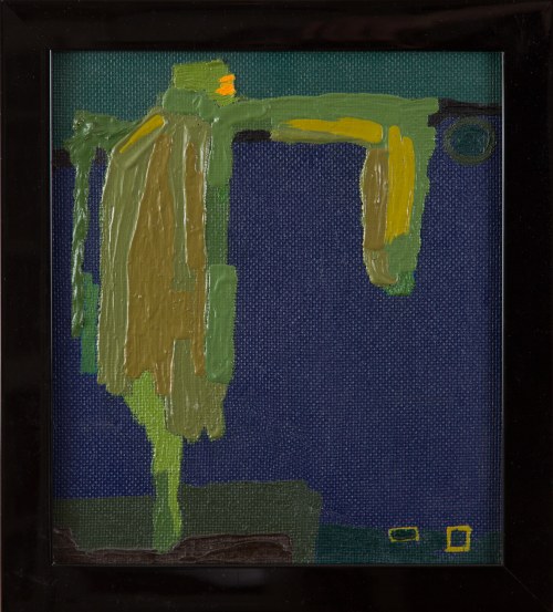Kompozycja abstrakcyjna, 1990, Ireneusz Kopacz