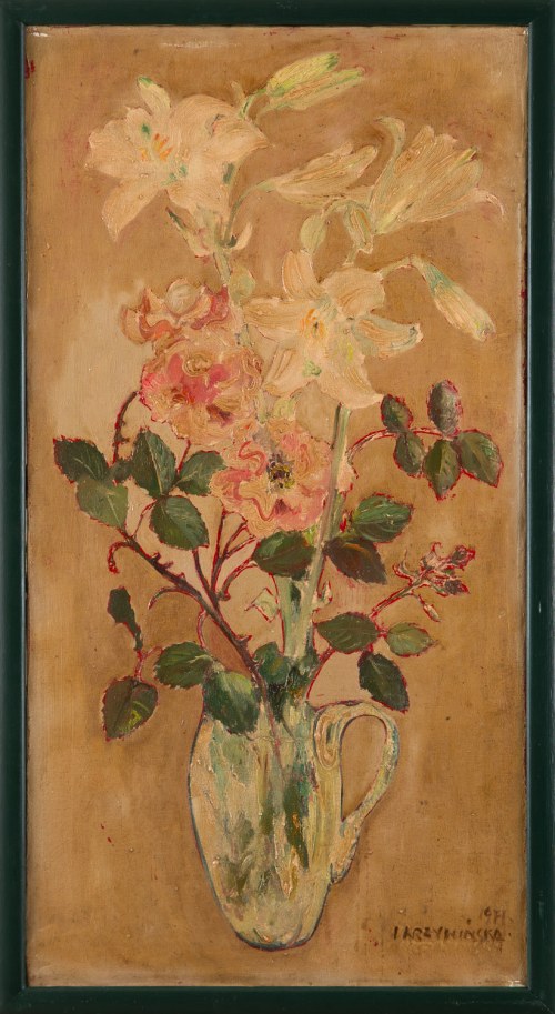 Lilie i róże, 1971, Irena Krzywińska