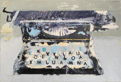 "Maszyna do pisania", 2023, Jolanta Caban