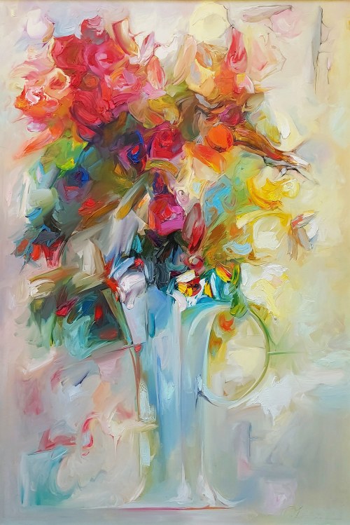 Kwiaty XXXIII, 2014, Zdzisław Majrowski-Meyro
