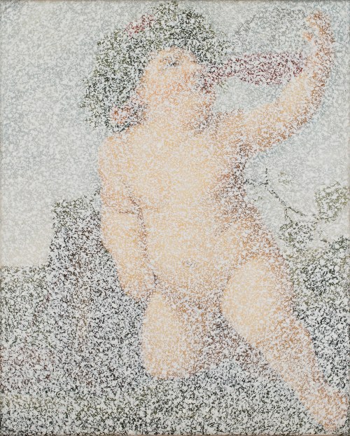Pijący Bacchus, 2018, Krzysztof Nowicki