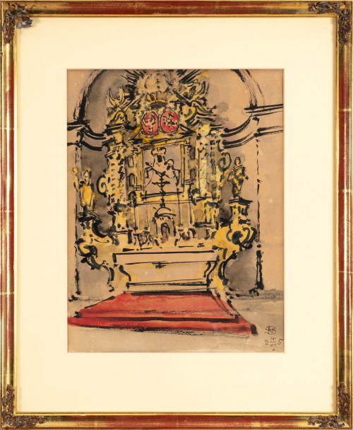 Ołtarz barokowy, 1925, Stanisław Noakowski