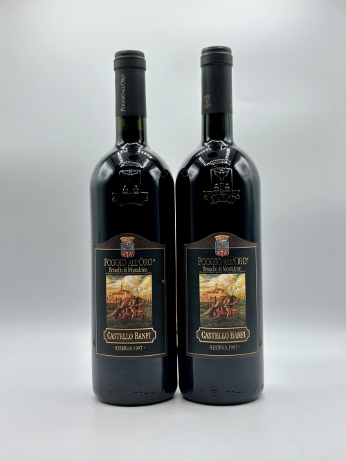 rezerwat Poggio all'Oro, 1995-1997, Zamek Banfi