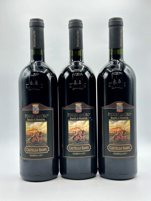 rezerwat Poggio all'Oro, 1997 r., Zamek Banfi