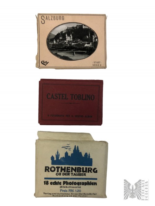 Rothenburg Ob Der Tauber (Niemcy), Salzburg, Trzy Minialbumy ze Zdjęciami: Zamek Toblino