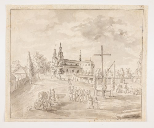 Z pielgrzymką, 1826, Teodor Stachowicz