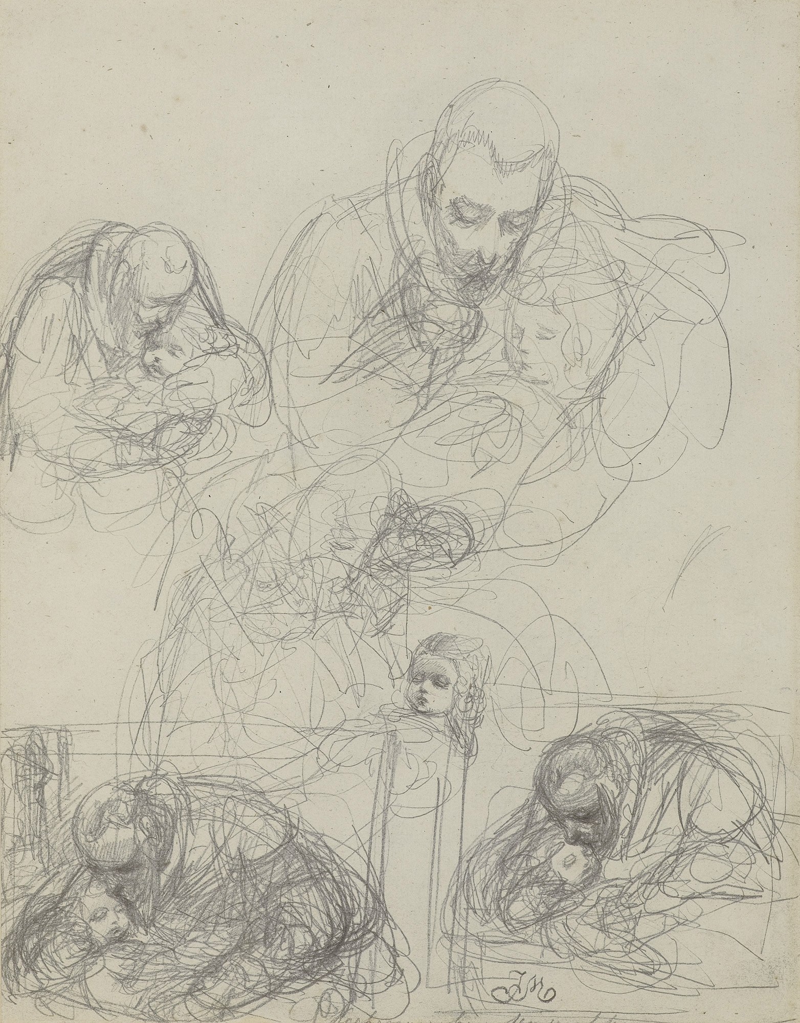 Jan Matejko, JAN KOCHANOWSKI Z URSZULKĄ, 1861-1862 - Aukcja internetowa