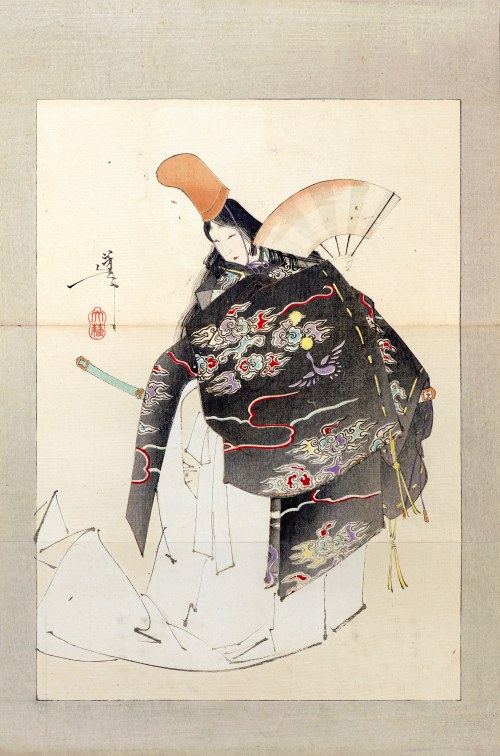 Cesarzowa Jingu, Tokio, 1893, Tsukioka Yoshitoshi
