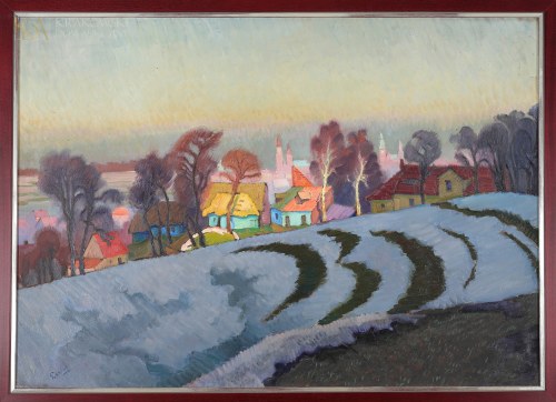 "Panorama Krakowa", Ludwik Leszko