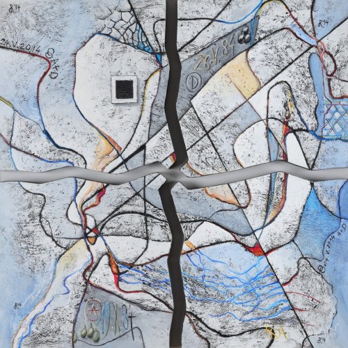 "Tetraptyk abstrakcyjny", Ryszard Paprocki