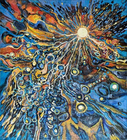Zarodkowe geny Galaktyk I; 2016, Barbara Frankiewicz