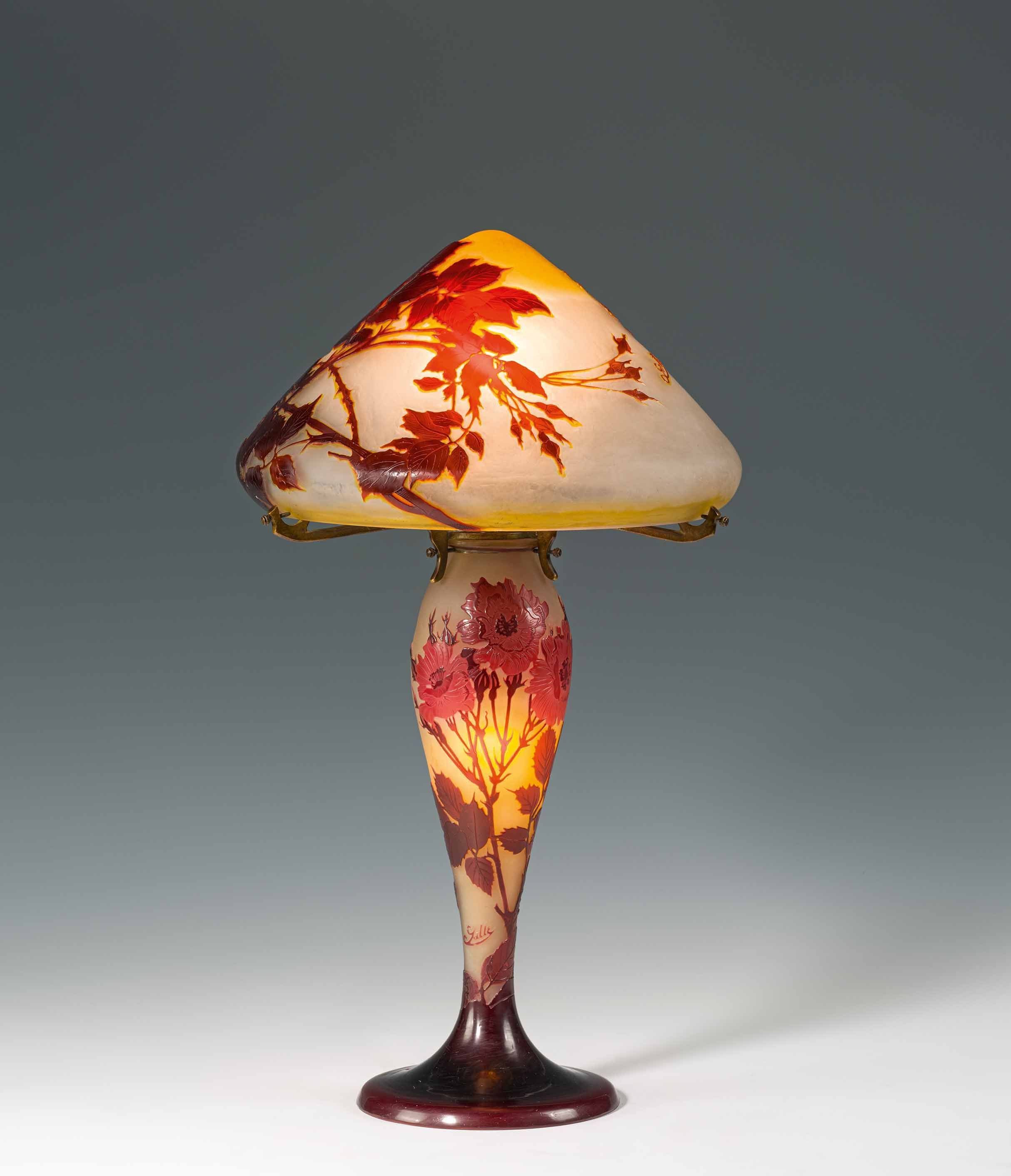 Émile Gallé: Table lamp 