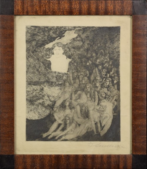 Scena symboliczna, Franciszek Siedlecki