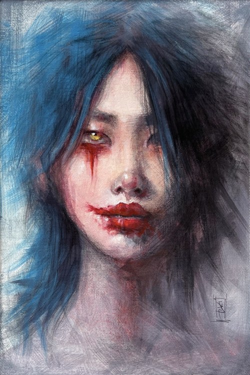 "Katique", Klaunica, 2024, Katarzyna Jaworska