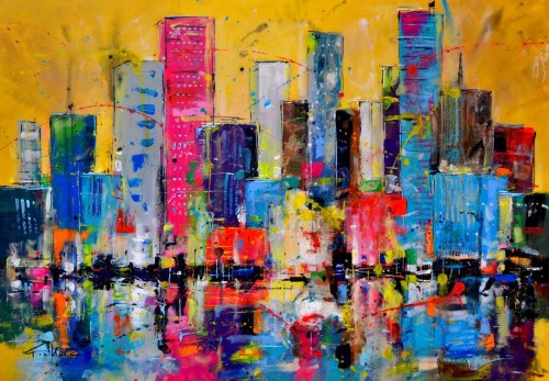 Big city II, 2024, Piotr Piskorz