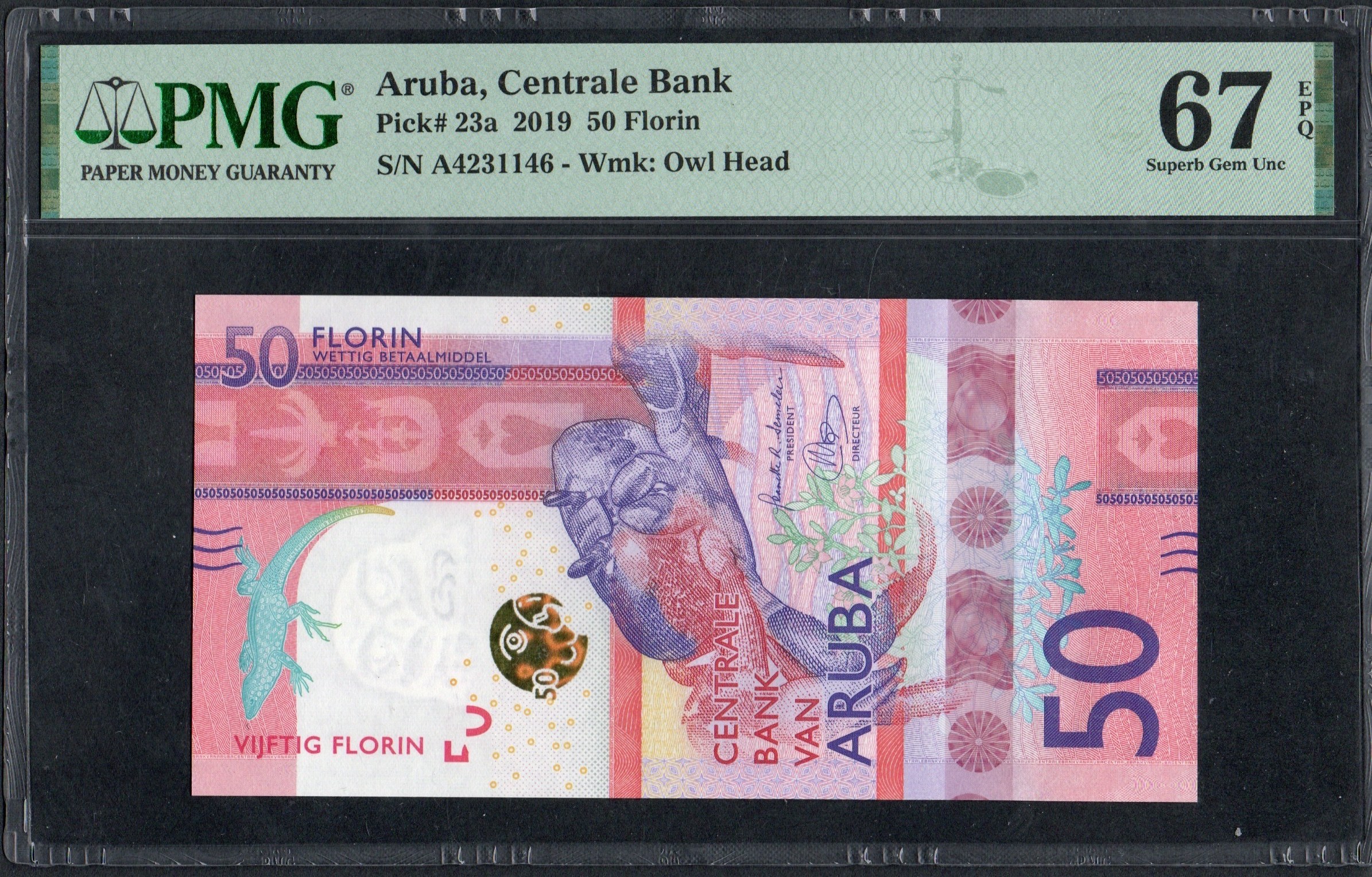 Aruba. 50 Florin 2019 - Online auction / Online bidding