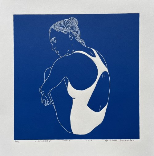 A SWIMMER V, Agnieszka Borkowska