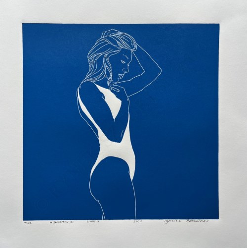 A SWIMMER VI, Agnieszka Borkowska