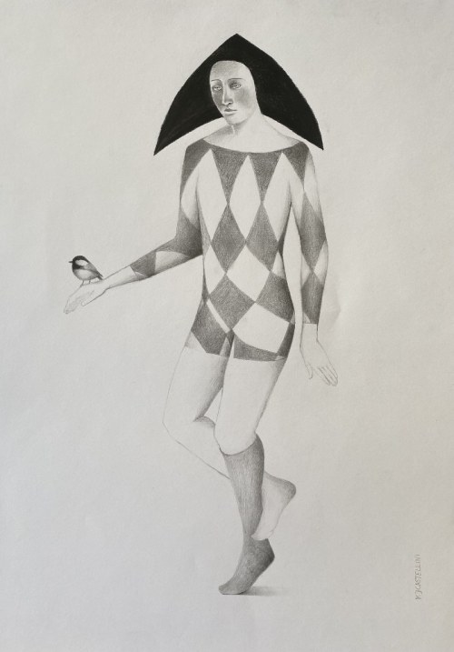 Zgubiłem skarpetę, 2017, Katarzyna Jędrysik-Castellini