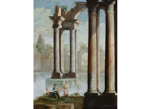 Neapol 1680 - 1760 Neapol, krąg, Capriccio, Leonardo Coccorante