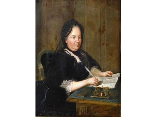 Portret Marii Teresy, Austriacki portrecista nadworny z XVIII wieku