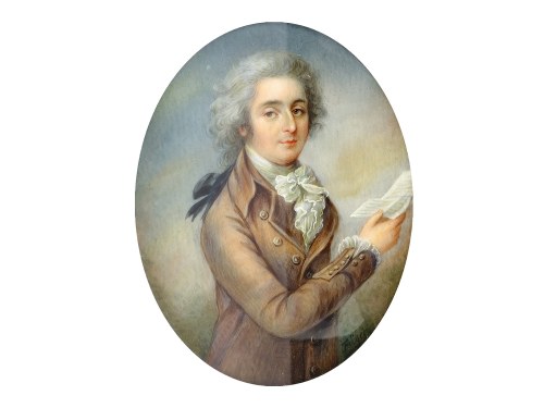 Heilbronn 1751 - 1818 Wiedeń, Portret szlachcica, Heinrich Friedrich Füger