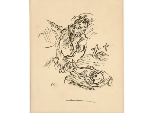 Pöchlarn 1886 - Montreux 1980, bez tytułu, Oskar Kokoschka