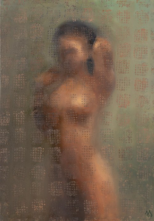 Akt za szybą III, 2013, Jagoda Szymańska