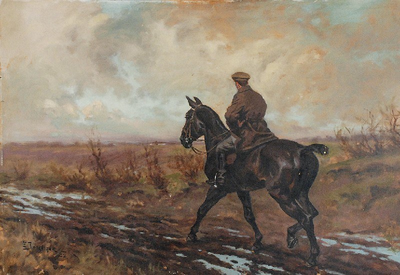 Zygmunt JÓZEFCZYK (1881-1966), Jeździec, 1922 - Aukcja