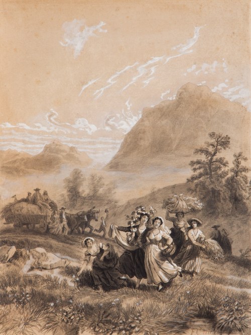 Święto plonów, 1811, Friedrich Chalon