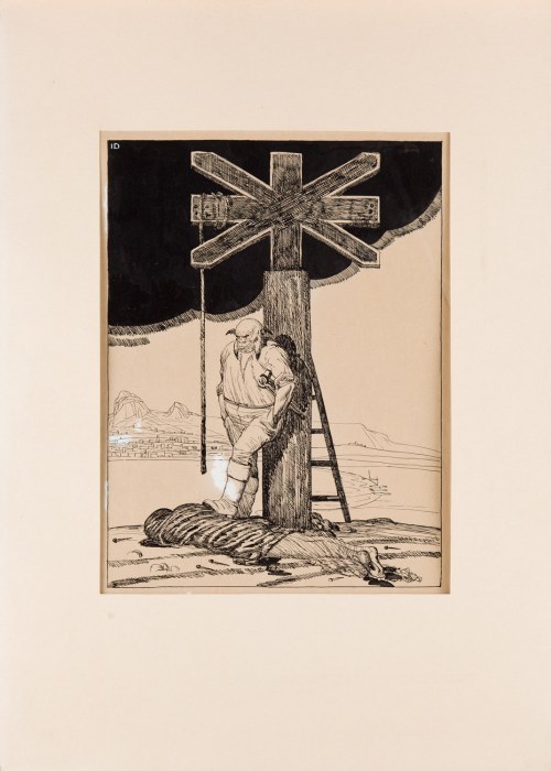 Satyra na Anglię, 1916, Julius Diez