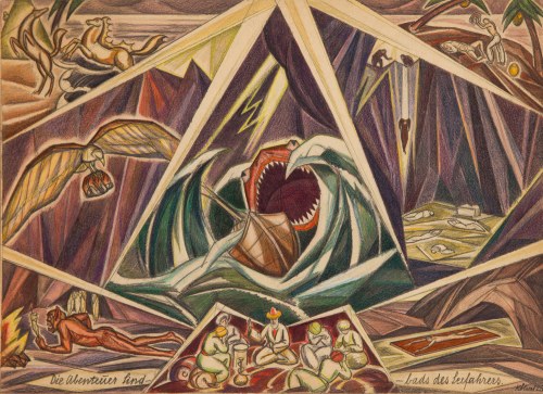 Przygody Sindbada żeglarza, 1925, Eduard Kölwel