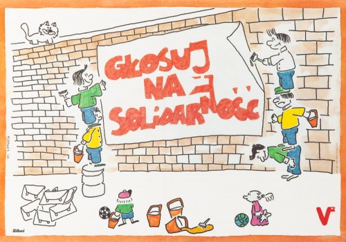 Głosuj na Solidarność, 1989, Mikołaj Chylak