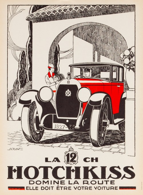Hotchkiss, Oficjalny reprint dla Musee de L’Automobiliste, lata 70., Alexis Kow